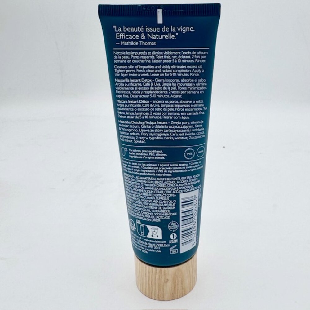 Caudalie Pore Minimizing Instant Detox Mask - NWT - Picture 2 of 2